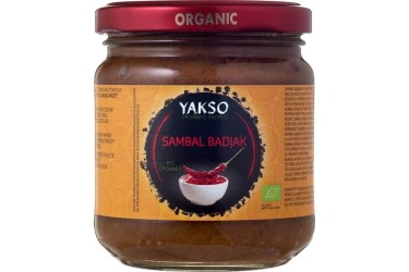 Biologische Sambal Badjak Voordeelverpakking (Yakso, 6 x 200 gram)