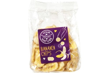 Biologische Bananenchips (Your Organic Nature, 160 gram) OP=OP