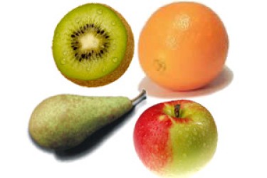 Biologische Fruitmix (6 stuks)