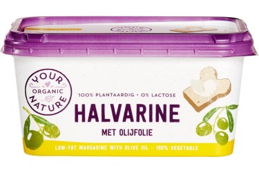 Biologische Halvarine met Olijfolie (Your Organic Nature, 500 gram)