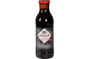 Biologisch Cranberry Krachtsap Voordeelverpakking (Schulp, 6 x 750 ml)