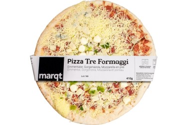 Biologische Pizza 3 Formaggi (Marqt, 410 gram)