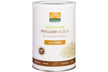 Biologische Psyllium Vezels (Mattisson, 250 gram) 