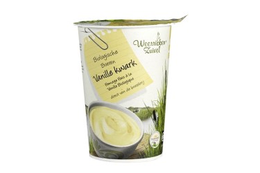 Biologische Vanillekwark (Weerribben Zuivel, 500 ml)