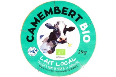 Biologische Camembert (Gillot, 250 gram)