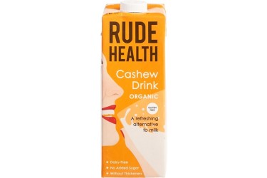 Biologische Cashew Drink Voordeelverpakking (Rude Health, 6 x 1 liter)