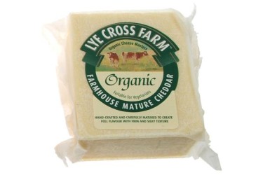 Biologische Cheddar (Lye Cross Farm, 245 gram)