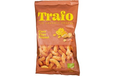 Biologische Corn Peanuts Voordeelverpakking (Trafo, 12x 75 gram)