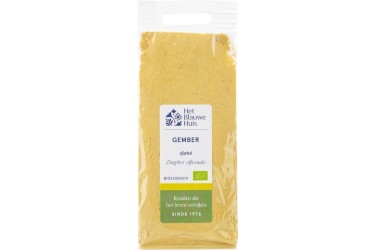 Biologische Gemberpoeder Voordeelverpakking (Het Blauwe Huis, 5 x 30 gram)