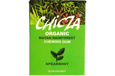 Biologische Kauwgom Spearmint Voordeelverpakking  (Chicza, 10 x 30 gram)