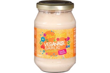 Biologische Veganaise Knoflook VEGAN Voordeelverpakking (Viva Vegan, 6 x 235 ml)