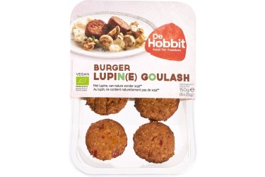 Biologische Lupineburger Goulash (De Hobbit, 150 gram)