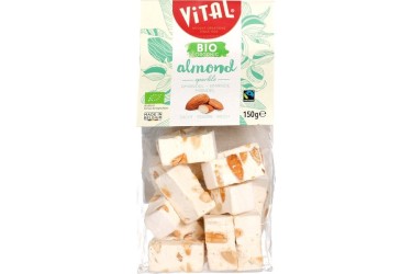 Biologische Nougat Almond  Voordeelverpakking (Vital, 10 x 150 gram)