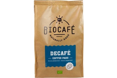 Biologische Koffie Pads Cafeinevrij Voordeelverpakking (Biocafe, 6x36 pads) 
