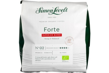 Biologische Koffiepads Forte Voordeelverpakking  (Simon Levelt, 10x36 stuks)