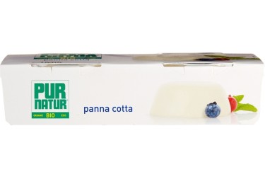 Biologische Panna Cotta (Pur Natur, 2 x 125 gram)