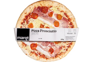 Biologische Pizza Prosciutto (Marqt, 420 gram)