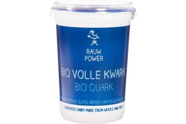 Biologische Volle Kwark (Rauw Power, 500 ml)