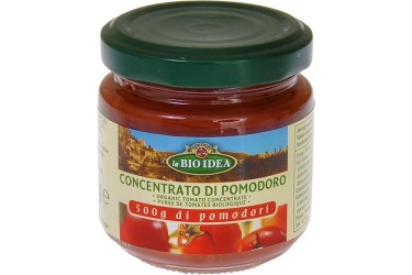 Biologische Tomatenpuree 22% Voordeelverpakking (La Bio Idea, 12 x 100 gram)
