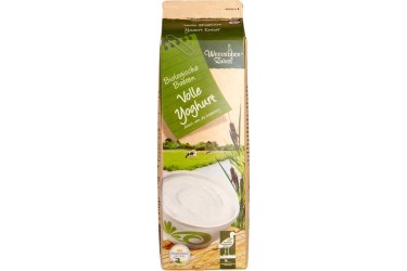 Biologische Volle Yoghurt (Weerribben Zuivel, 1 liter)